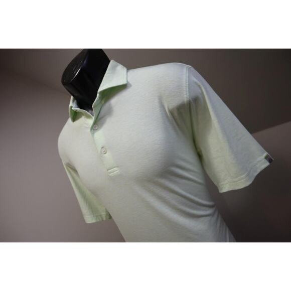 Tasc Bamboo Golf Polo Stretch Athletic Shirt Green Short Sleeve Mens Sz Medium - Picture 1 of 10
